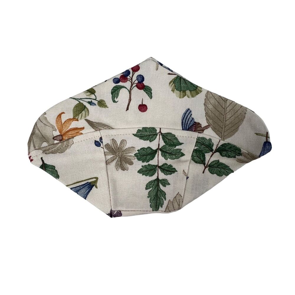 Longaberger Fabric Basket Liner Horizon of Hope Basket Botanical Fields #2185735